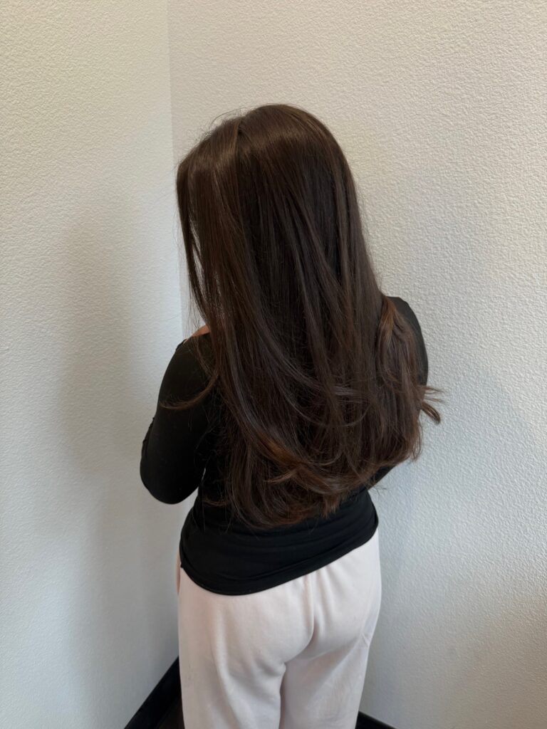 After hair blowout Lake Oswego