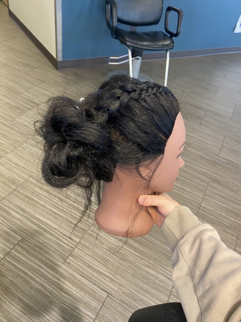 Special occasion hair done by Hair by Ella in Lake Oswego