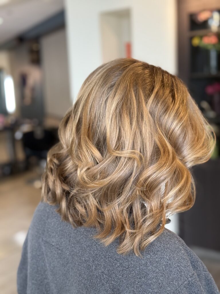 Short haircut done by Hair by Ella in Lake Oswego