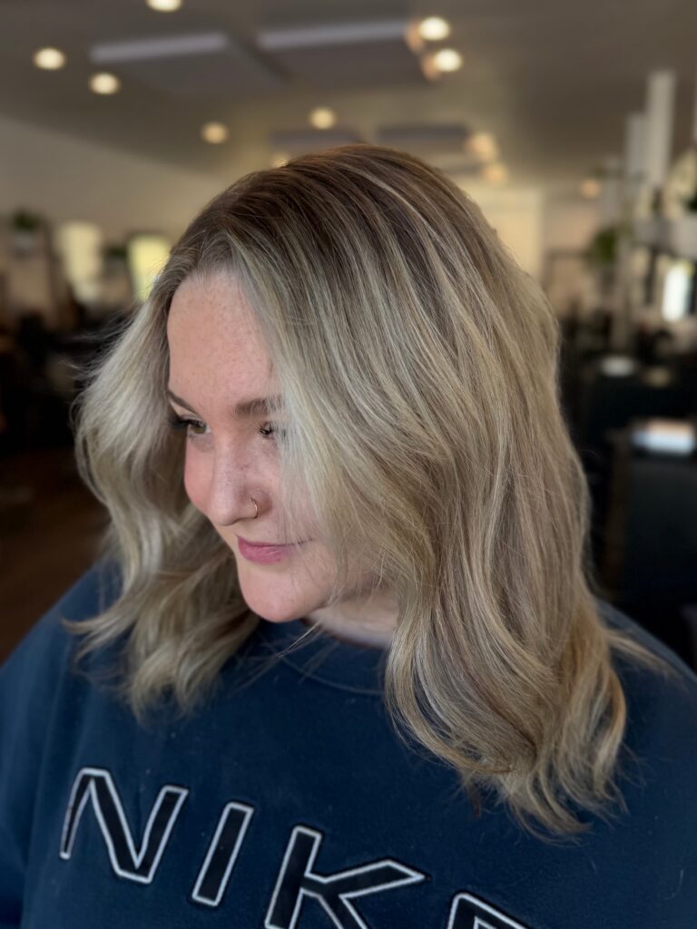 Blonde balayage